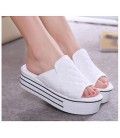 Women's Shoes Fabric Summer Comfort Slippers