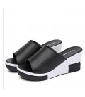 Women's Shoes Cowhide Summer Comfort Slippers