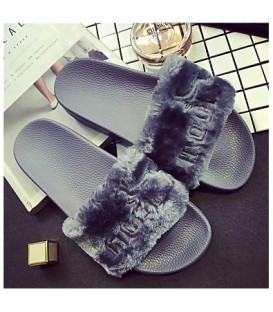 Women's Shoes Suede Spring / Summer Comfort Slippers