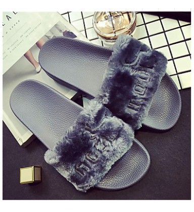 Women's Shoes Suede Spring / Summer Comfort Slippers
