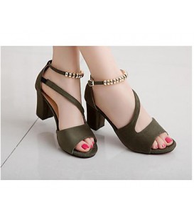 Women's Shoes Leatherette Summer Basic Pump Heels