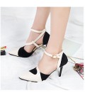 Women's Shoes Synthetic / PU(Polyurethane) Spring & Summer Comfort Heels Walking Shoes Stiletto Heel
