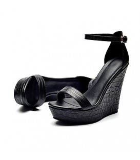 Women's Shoes Cowhide Summer Casual / Club Shoes Sandals
