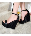 Women's Shoes Polyurethane Spring / Summer Fashion Boots Sandals