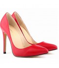 Women's Shoes Leather / PU(Polyurethane) Spring / Fall Basic Pump Heels 
