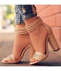 Women's Shoes Nubuck leather Summer Comfort Sandals Wedge Heel