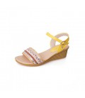 Women's Shoes PU(Polyurethane) Spring & Summer Basic Pump Sandals 