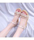 Women's Shoes PU(Polyurethane) Spring & Summer Basic Pump Sandals 