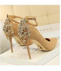 Women's Shoes Suede Spring / Fall Comfort / Novelty Heels Stiletto Heel 