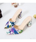 Women's Shoes Paillette Summer Comfort / Moccasin Heels Wedge Heel