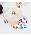 Women's Shoes Paillette Summer Comfort / Moccasin Heels Wedge Heel