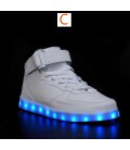 lights up led luminous casual high glowing women & men shoes