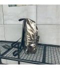 Unisex Bags PU(Polyurethane) Backpack Zipper Gold / Silver / Gray