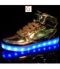 lights up led luminous casual high glowing women & men shoes