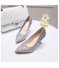 Women's Shoes Nubuck leather Spring Basic Pump Heels 