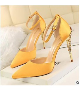 Women's Shoes PU(Polyurethane) Summer Comfort Heels 