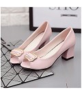 Women's Shoes Leatherette Summer Basic Pump Heels 