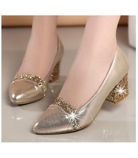 Women's Shoes Nubuck leather Spring / Fall Comfort Heels 