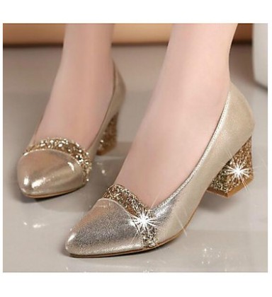 Women's Shoes Nubuck leather Spring / Fall Comfort Heels 