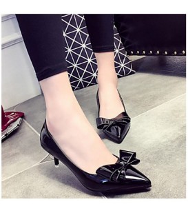 Women's Shoes PU(Polyurethane) Fall Comfort / Novelty Heels