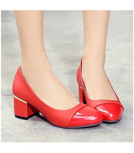 Women's Shoes Patent Leather / Leatherette Fall Basic Pump Heels 
