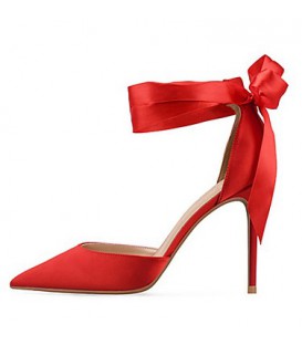 Women's Shoes Silk Summer / Fall Basic Pump Heels