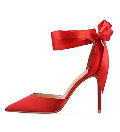 Women's Shoes Silk Summer / Fall Basic Pump Heels