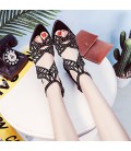 Women's Shoes Suede Summer Comfort Sandals Walking Shoes Chunky 