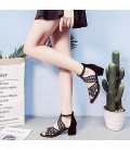 Women's Shoes Suede Summer Comfort Sandals Walking Shoes Chunky 