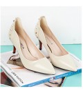 Women's Shoes Leather Spring & Summer Comfort Heels