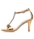 Women's Shoes Patent Leather Spring / Summer Basic Pump Sandals