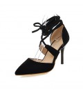 Women's Shoes Nubuck leather Summer Ankle Strap Heels