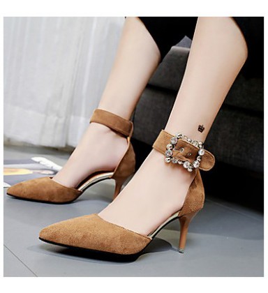 Women's Shoes PU(Polyurethane) Spring / Summer Club Shoes Sandals Stiletto Heel