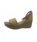Women's Shoes Suede Summer Comfort Sandals Wedge Heel Round Toe 