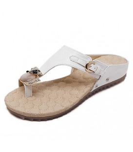Women's Shoes Microfiber Spring / Summer Comfort / Light Soles Sandals 