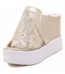Women's Shoes PU(Polyurethane) Spring / Summer Comfort Sandals