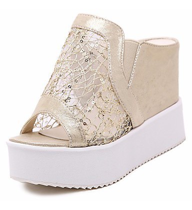 Women's Shoes PU(Polyurethane) Spring / Summer Comfort Sandals