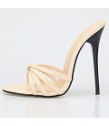 Unisex Shoes PU(Polyurethane) Summer Sandals Stiletto Heel 