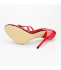 Unisex Shoes PU(Polyurethane) Summer Sandals Stiletto Heel 