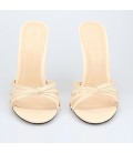 Unisex Shoes PU(Polyurethane) Summer Sandals Stiletto Heel 
