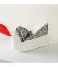Women's Shoes Linen Summer Slingback Sandals Walking Shoes