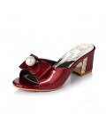 Women's Shoes Patent Leather Spring / Summer Comfort Sandals