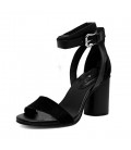 Women's Shoes Leather Spring / Summer Slingback Sandals