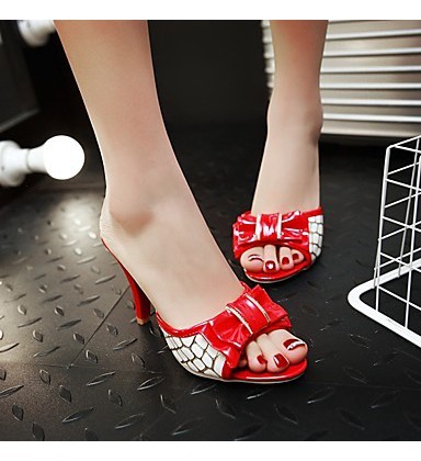 Women's Shoes PU Spring Summer Stiletto Heel