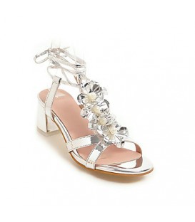 Women's Shoes Leatherette Spring / Summer Comfort / Club Shoes Sandals 