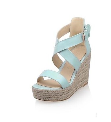 Women's Shoes Leatherette Summer Platform / Wedge Heel