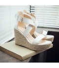 Women's Shoes Leatherette Summer Platform / Wedge Heel