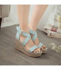 Women's Shoes Leatherette Summer Platform / Wedge Heel