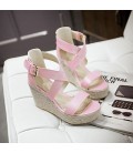 Women's Shoes Leatherette Summer Platform / Wedge Heel
