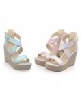 Women's Shoes Leatherette Summer Platform / Wedge Heel